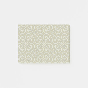 Geometrisches Mustergitter Post-it Klebezettel