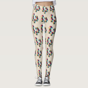 Geometrisches Musterspiel III Leggings