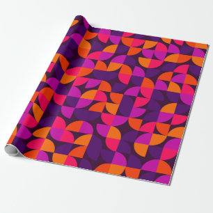 Geometrisches nahtloses Muster. Abstrakter Vintage Geschenkpapier
