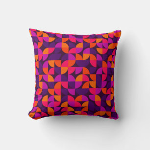 Geometrisches nahtloses Muster. Abstrakter Vintage Kissen