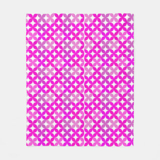 Geometrisches, nahtloses Muster Fleecedecke