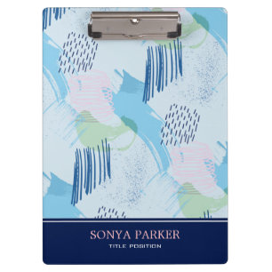 Geometrisches Nahtloses Muster Klemmbrett