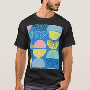 Geometrisches Nordisch: Moderne abstrakte Hintergr T-Shirt