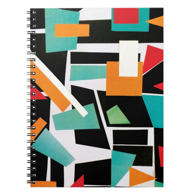 Geometrisches Notebook Notizblock (Vorderseite)