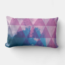 Geometrisches Ombre Cloud Babykissen