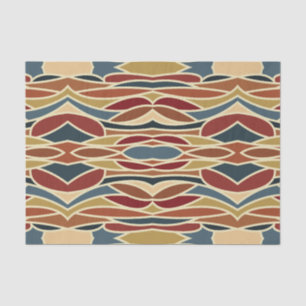 Geometrisches opak gestanztes Glasdesign Seidenpapier