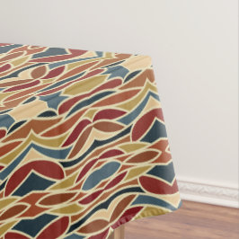 Geometrisches opak gestanztes Glasdesign Tischdecke