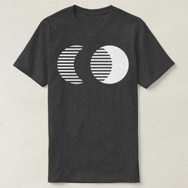 geometrisches opart design T-Shirt (Design vorne)