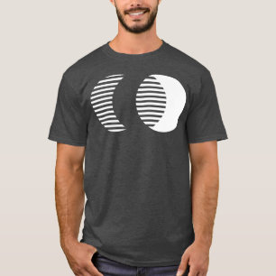 geometrisches opart design T-Shirt