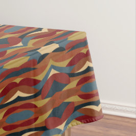 Geometrisches, optisches, gestanztes Glas Abstrakt Tischdecke