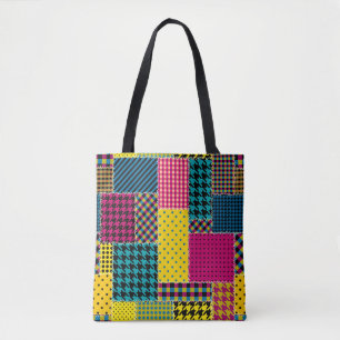 Geometrisches Patchwork: Rechteck - Nahtloser Hint
