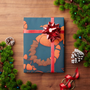 Geometrisches Personalisiertes Muster Geschenkpapier