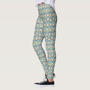 Geometrisches Pfeil-Muster Geo-Schritt-  im Freien Leggings