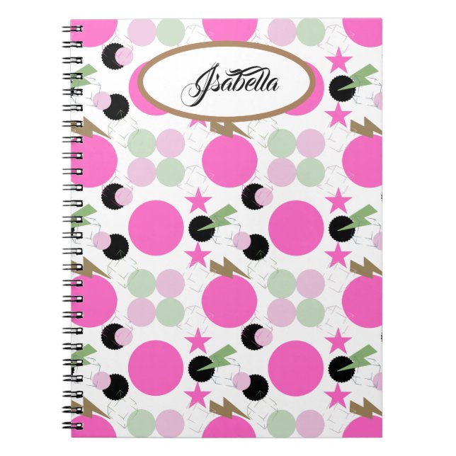 Geometrisches Power Notizblock (Vorderseite)