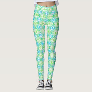 Geometrisches Quadrat und Diamond Leggings