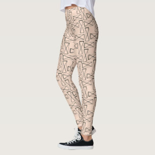 Geometrisches Rechteck X Leggings