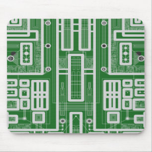 Geometrisches Schaltbrett Mousepad