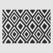 Geometrisches Schwarzweißmuster