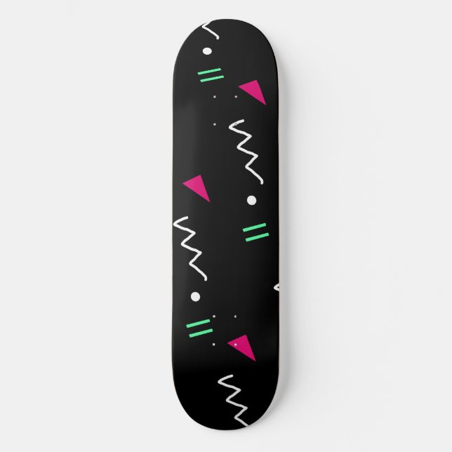 Geometrisches Skateboard der Mittelschule (Vorderseite)