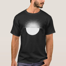 geometrisches Sonnendesign T-Shirt