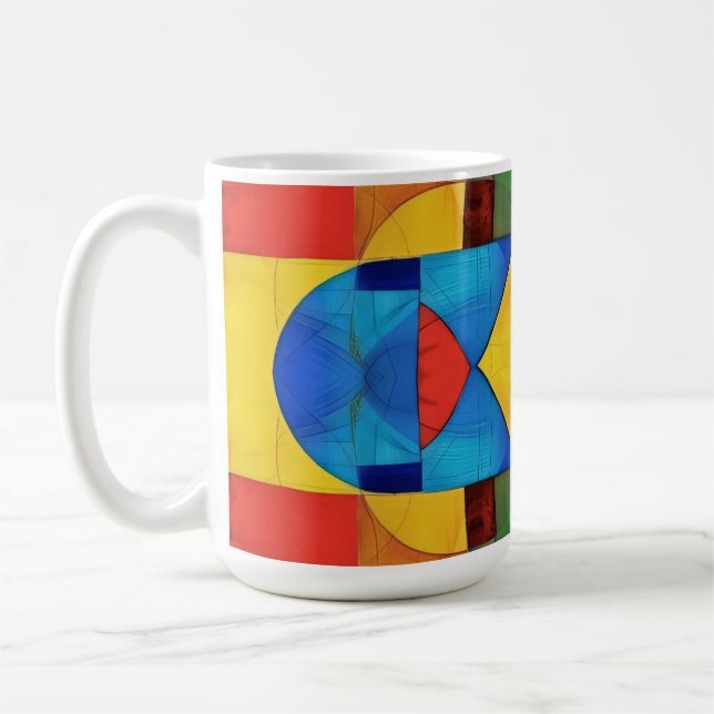 Geometrisches Spektrum Kaffeetasse (Links)