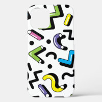 Geometrisches Spiel: Doodle-Formen-Muster