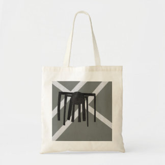 Geometrisches Spinnen-Design Tragetasche