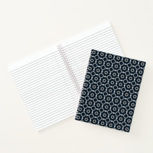 Geometrisches SpiralNotebook Notizbuch
