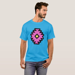 Geometrisches südwestliches Pop-Art-Design T-Shirt