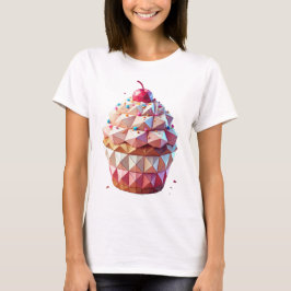 Geometrisches Sweet Delight T-Shirt
