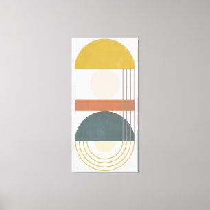 Geometrisches Tageslicht III Leinwanddruck