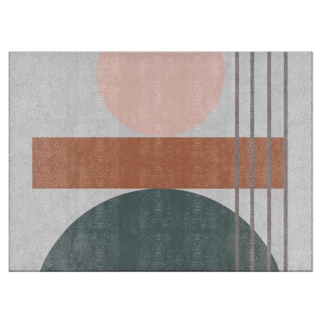 Geometrisches Tageslicht III Schneidebrett (Vorderseite)