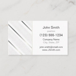 Geometrisches Trendmuster Visitenkarte