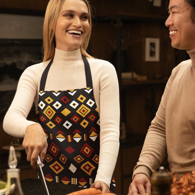 Geometrisches Tribal Muster Schürze (Apron)