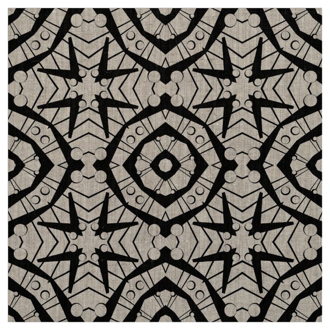 Geometrisches und Stammes- Artmuster Stoff (Muster)