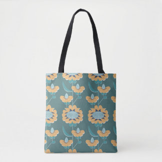 Geometrisches Vintage: Textiles nautisches Motiv