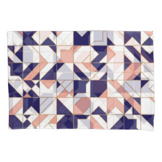 Geometrisches, Vintages, modernes, nahtloses Muste Kissenbezug