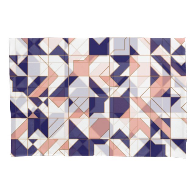 Geometrisches, Vintages, modernes, nahtloses Muste Kissenbezug (Vorderseite)