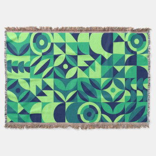 Geometrisches Wandbild: modernes Vintages Design. Decke