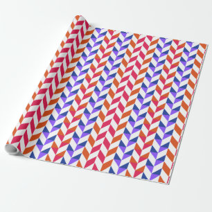 Geometrisches Weihnachtspapier Geschenkpapier