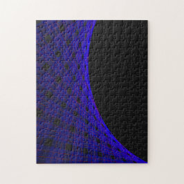 Geometrisches Weltraum-Teppich-Puzzle Puzzle