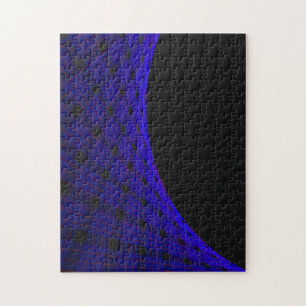 Geometrisches Weltraum-Teppich-Puzzle Puzzle