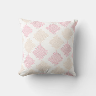 Geometrisches Zickzack-Muster – Moderne Textur-Dia Kissen