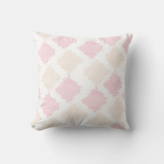 Geometrisches Zickzack-Muster – Moderne Textur-Dia Kissen