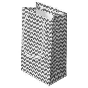 Geometrisches Zickzackmuster 2 Kleine Geschenktüte