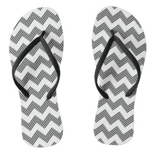 Geometrisches Zickzag-Muster Flip Flops