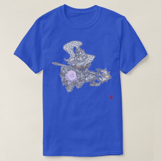 Geometriszard T-Shirt (Design vorne)