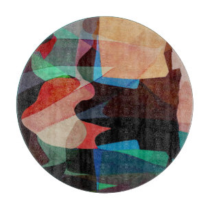 Geometry Classic: Texturierte Muster-Design. Schneidebrett