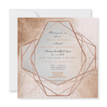 Geometry Cooper Brautparty Metallic Lines