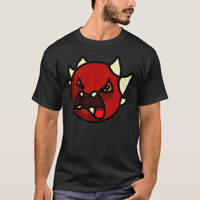 Geometry Dash Extreme Demon T-Shirt (Vorderseite)